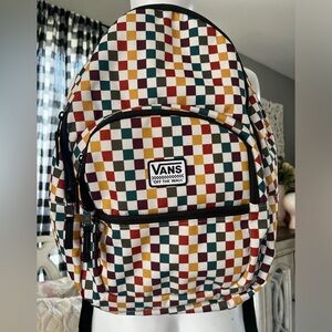 Vans checkered backpack